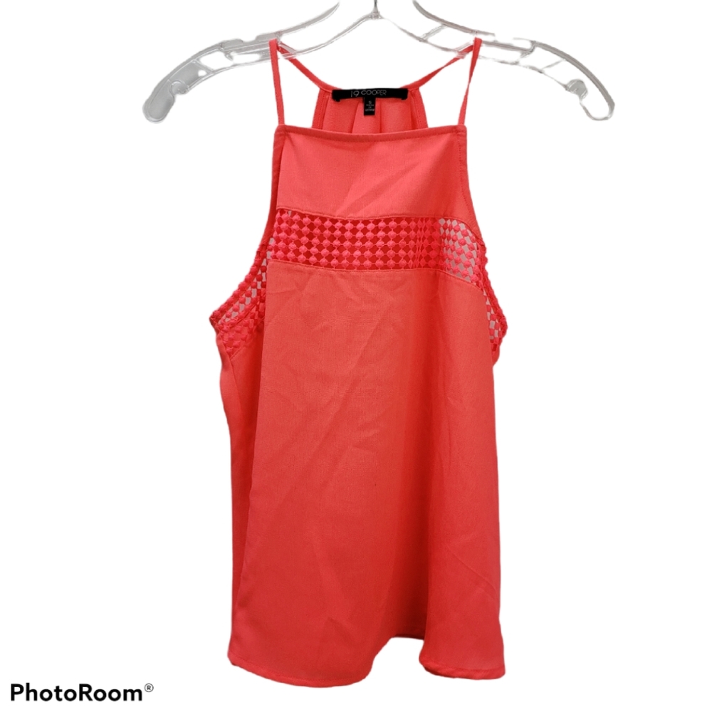 Bright Orange Pink 19 Cooper Tank Top